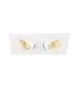 SLV New Tria 155 Spot Aluminium Weiß Quadrat 13.6W 610lm 38D - 927 Extra Warmweiß | Höchste Farbwiedergabe - Dimmbar 